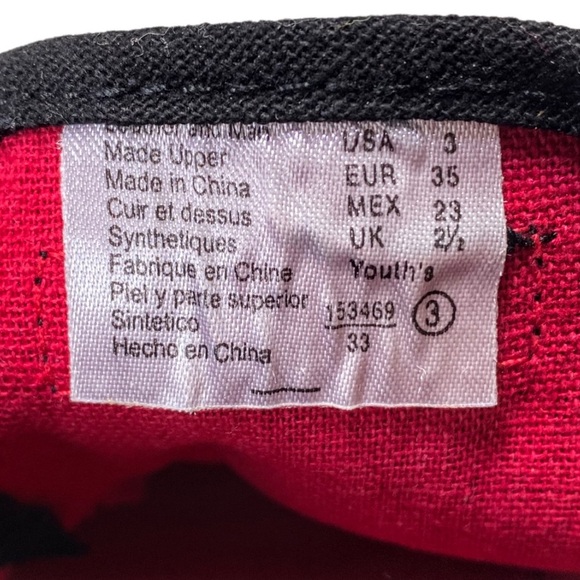 Airwalk Kids Black Skate Shoes Size 3 - Picture 5 of 16